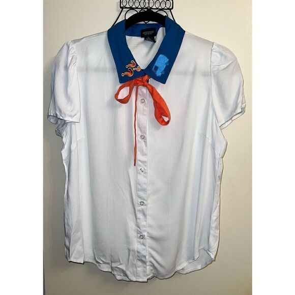 Scooby-Doo! Fred Woven Button-Up (Med) - Picture 2 of 9